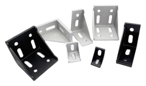 2020 3030 3060 4040 6060 20/30/40/45/60 aluminium Profil Stecker Router Aluminium Ecke Halterung 2040 3060 6060(10PCS 2020 Sliver) von HLHLH