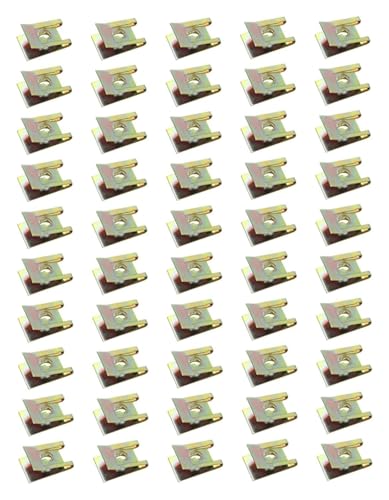 50 Pcs Frühling U-Typ Metall Clips Auto Fastener Schellen Eisen Muttern Tür Panel Spire Schraube Basis 50 Pcs Frühling U-Typ Metall Clips Auto Fastener Schellen Eisen Muttern Tür Panel Spire Schraube Basis von HLHLH