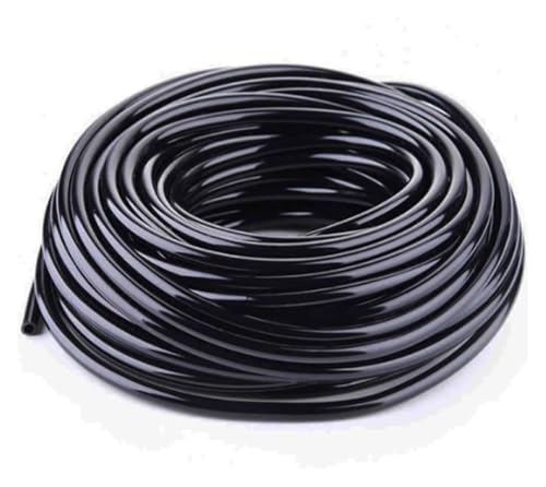 Bewässerungsschlauch, 50 m Mikro-Bewässerungsschlauch – 4/7 mm Wasserleitung for Garten- und Landwirtschafts-Tropfsystem for den Rasen im Haushof von HLHLH
