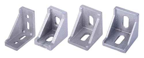 Eckwinkelhalterung aus Aluminiumlegierung der Serie 3060 4080 6060 8080 for Anschlussbeschläge(6060 1Pcs) von HLHLH