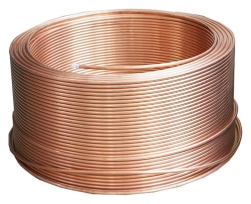 T2-Weichkupferspule, 1 m, 12/12,7/13 mm Außendurchmesser, flexibles Kupferrohr for Klimaanlagen, Kälte- und Klimatechnik, biegbare nahtlose Kupferrohre(Φ12.7x0.6 mm) von HLHLH