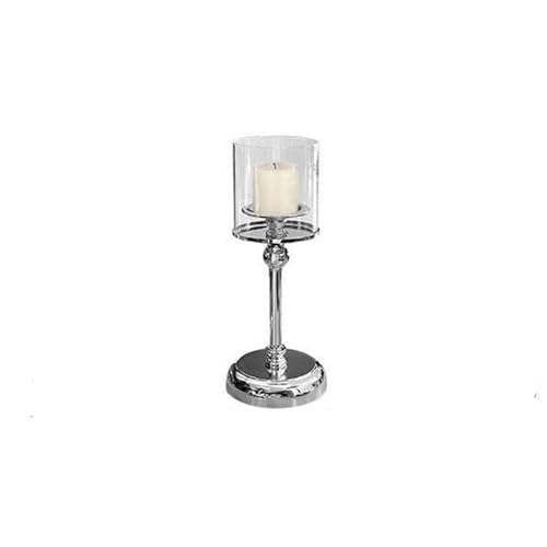 Kerzenleuchter Tischdekoration Kerzenständer Licht Luxus Kerzenhalter aus Glas for Zuhause Hochzeit Event und Party Festival Kerzenhalter(Groß) von HLHLOP777