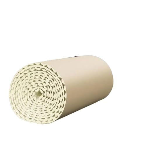 Dämmmatte 200/100 X50cm Selbstklebende Akustikschaumplatte Studioschaum Schalldichte Wandplatte Autohaube Schallschutzpad Für Studio Auto(Beige 100x50cm) von HLJNLVBN