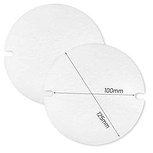 Dichtung Ofenrohr, Dichtung für Ofenrohr-Klappen, aus Calcium-Magnesium-Silikatfasern, passend für Rohre mit Ø 150 mm - 200 mm, Hitzebeständig bis 1200° C, Rohrdichtung zum Zuschneiden von HLJS