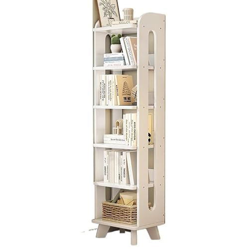 All Solid Wood Showshelf Standing Standing Standing Regal Einfache Regal Home Wohnzimmer Mehrschichtig Sandwichhalter Bücherregal (Größe: C) Aqiong von HLRTBCN