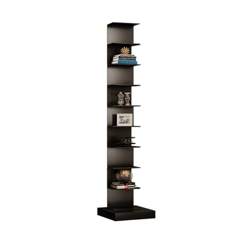 BOOKCAST Simple Creative Invisible Floor Bookshelf, Multi-Layer Corner Tree Plank, Small Homein Personalized Bookcast Bookcast Bücherregal (109cm) Aqiong von HLRTBCN