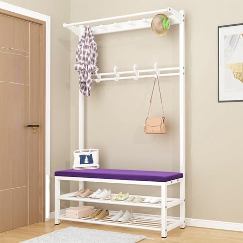 Ergonomic Office Chair Industrial Coat Rack Schuhbank Eingangsaufbewahrung 3 -in -1 Hallbaum - abnehmbar Aqiong Ergonomic Office Chair Industrial Coat Rack Schuhbank Eingangsaufbewahrung 3 -in -1 Hallbaum - abnehmbar Aqiong von HLRTBCN