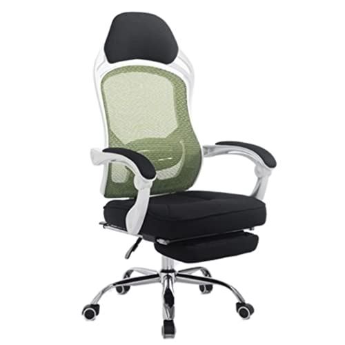 Ergonomischer Bürostuhl, ergonomischer Netzstoff, Chefsessel, Gaming-Stuhl, verstellbarer Lendenwirbelstuhl, Drehstuhl, Schreibtischstuhl für zu Hause und mit verstellbarem Design von HLRTBCN