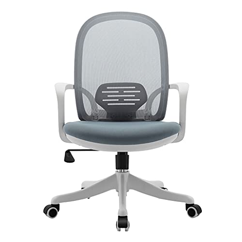 Ergonomischer Bürostuhl Bürostühle für Home Bürostuhl Schreibtisch Stuhl Mesh Computer Home Stuhl Lumbal Unterstützung Einstellbare Hocker rollender Schwenkstuhl für hinten Schreibtischstuhl für von HLRTBCN