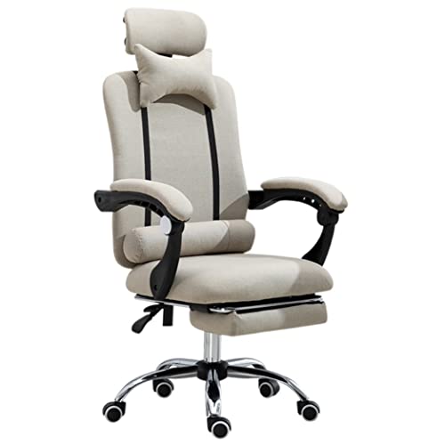 Ergonomischer Bürostuhlstuhl, Computer Chair Home Schreibtisch Stuhl Langen Gaming Stuhl Mesh Staff Stuhl Heben Swivel Stuhl Aufgabenstuhl (D) Aqiong von HLRTBCN