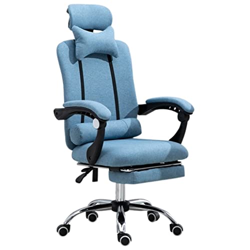 Ergonomischer Bürostuhlstuhl, Computer Stuhl Home Schreibtisch Stuhl Langen Gaming Stuhl Mesh Staff Stuhl Heben Swivel Stuhl Aufgabenstuhl (C) Aqiong von HLRTBCN