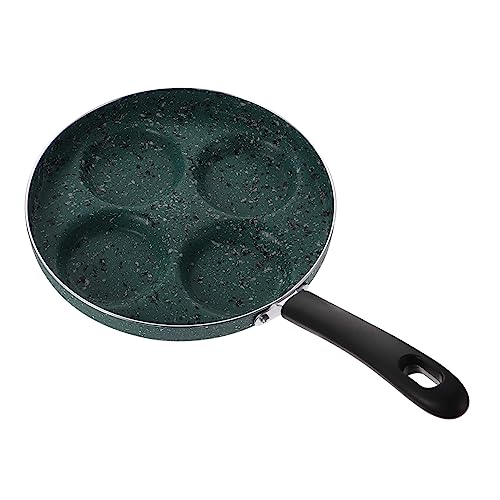 HLRTBCN 1pc Nicht-Stick-Bratpfanne vielseitige Haushaltswaffel und Kocher Hitzeresistentes Griff grün für gesundes Kochen Minimales Öl Aqiong von HLRTBCN