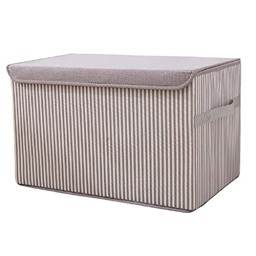 HLRTBCN Aufbewahrungsbox, Baumwollwäsche Großer faltbarer Desktop Organisieren Sie Sundies Toys Kleidung tragbarer Speicherkorb, in Bürogarderobe Aufbewahrung (Farbe: Beige, Größe: 7,9 * 15 * 7.1in) HLRTBCN Aufbewahrungsbox, Baumwollwäsche Großer faltbarer Desktop Organisieren Sie Sundies Toys Kleidung tragbarer Speicherkorb, in Bürogarderobe Aufbewahrung (Farbe: Beige, Größe: 7,9 * 15 * 7.1in) von HLRTBCN
