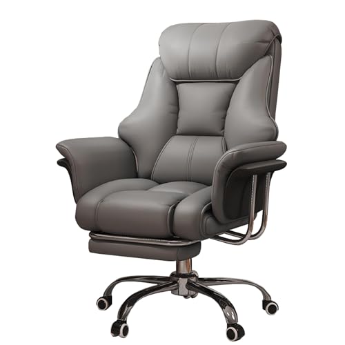 HLRTBCN Ergonomic Office Chair Ergonomic Leder Office Chair 360 ° Drehleisten Computer -Schreibtischstuhl mit Einstellbarer Höhe und Rückenlehne bequemer Haus- und Bürogebrauch Aqiong HLRTBCN Ergonomic Office Chair Ergonomic Leder Office Chair 360 ° Drehleisten Computer -Schreibtischstuhl mit Einstellbarer Höhe und Rückenlehne bequemer Haus- und Bürogebrauch Aqiong von HLRTBCN
