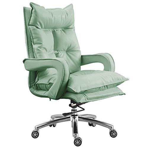 HLRTBCN Ergonomic Office Chair Ergonomic Pink Office Stuhl für Heim- und Büro verwenden komfortable Schreibtischstuhl mit Backstreh -Schwenkfunktion und Executive -Design ideal für Spiele und von HLRTBCN