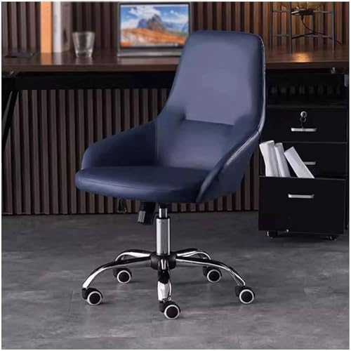 HLRTBCN Ergonomic Office Stuhl Arbeit Computer Schwenk mit Rädern Leder gepolstertes Schreibtisch Robus Basis Verstellbarer Executive Comfort Aqiong von HLRTBCN