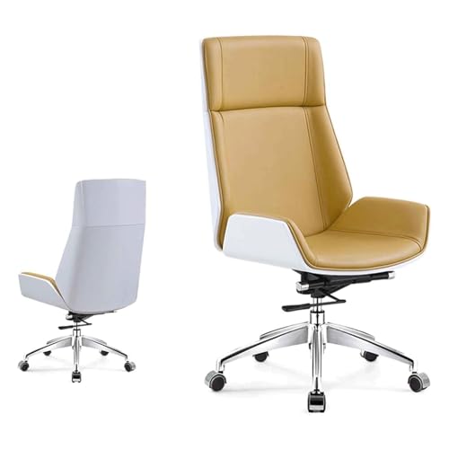 HLRTBCN Ergonomic Office Stuhl Arbeit drehbarer Schreibtisch Verstellbarer PU Leder Schreibtisch mit Rädern Computer Executive Drehaufgabe Komfort Aqiong HLRTBCN Ergonomic Office Stuhl Arbeit drehbarer Schreibtisch Verstellbarer PU Leder Schreibtisch mit Rädern Computer Executive Drehaufgabe Komfort Aqiong von HLRTBCN
