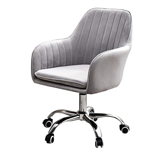 HLRTBCN Ergonomic Office Stuhl Einstellbare Höhe Schwenkstuhl mit mittlerem Computerstuhl für Heimstudium und Schlafzimmer ideal für Arbeit und Spiele. Aqiong von HLRTBCN