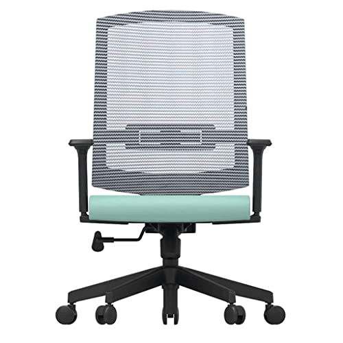 HLRTBCN Ergonomic Office Stuhl Height Messable Comfortable Atmable Mesh Back Managerial S Wheels Computer komfortabel (grün) Aqiong von HLRTBCN