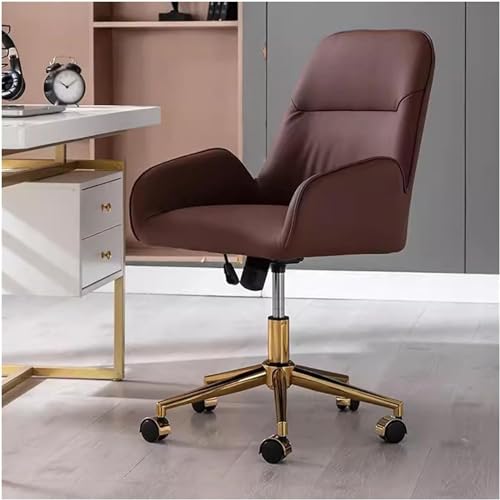 HLRTBCN Ergonomic Office Stuhl Tasks bequemer PU Leder -Schreibtisch Verstellbarer Drehschreiber Last 250 lbs Aqiong von HLRTBCN