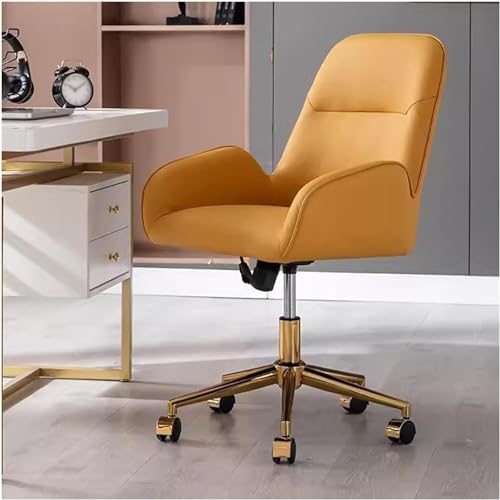 HLRTBCN Ergonomic Office Stuhl Tasks bequemer PU Leder -Schreibtisch Verstellbarer Drehschreiber Last 250 lbs Aqiong von HLRTBCN