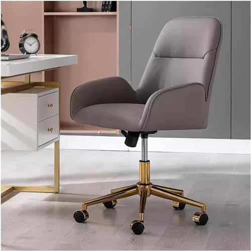 HLRTBCN Ergonomic Office Stuhl Tasks bequemer PU Leder -Schreibtisch Verstellbarer Drehschreiber Last 250 lbs Aqiong von HLRTBCN