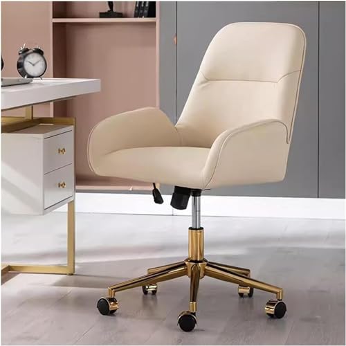 HLRTBCN Ergonomic Office Stuhl Tasks bequemer PU Leder -Schreibtisch Verstellbarer Drehschreiber Last 250 lbs Aqiong von HLRTBCN