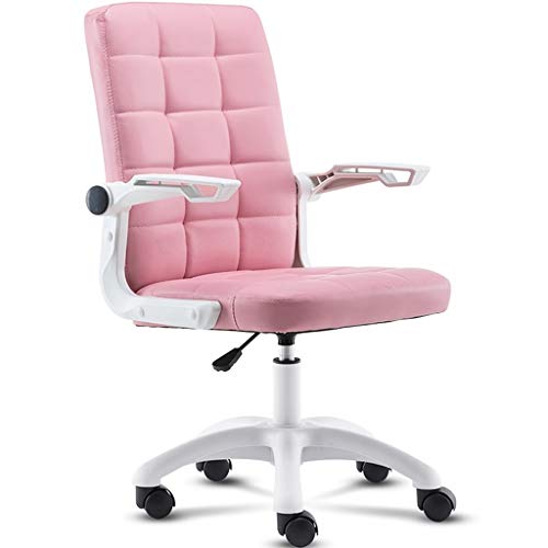 HLRTBCN Ergonomic Office Stuhl für Studenten und Home Office Verstellbarer Schwenkstuhl mit Stuhllift Compact Design für kleine Räume rosa Aqiong HLRTBCN Ergonomic Office Stuhl für Studenten und Home Office Verstellbarer Schwenkstuhl mit Stuhllift Compact Design für kleine Räume rosa Aqiong von HLRTBCN