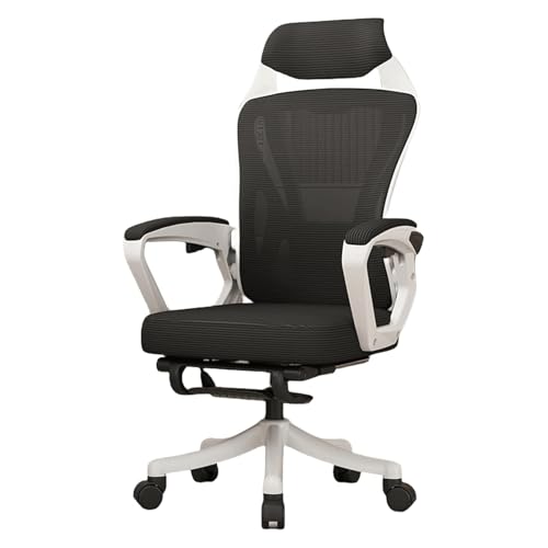 HLRTBCN Ergonomischer Bürostuhl Arbeit drehbares Mesh High Rückencomputer Einstellbarer Höhenschreibtisch Neigung 150 ° Aufgabe mit Rädern und Fußstützkomfort Aqiong HLRTBCN Ergonomischer Bürostuhl Arbeit drehbares Mesh High Rückencomputer Einstellbarer Höhenschreibtisch Neigung 150 ° Aufgabe mit Rädern und Fußstützkomfort Aqiong von HLRTBCN