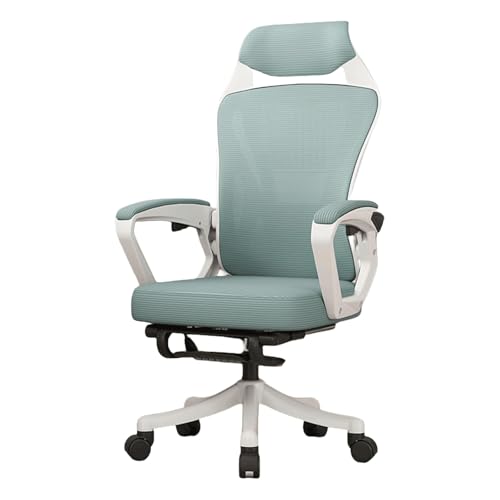 HLRTBCN Ergonomischer Bürostuhl Arbeit drehbares Mesh High Rückencomputer Einstellbarer Höhenschreibtisch Neigung 150 ° Aufgabe mit Rädern und Fußstützkomfort Aqiong HLRTBCN Ergonomischer Bürostuhl Arbeit drehbares Mesh High Rückencomputer Einstellbarer Höhenschreibtisch Neigung 150 ° Aufgabe mit Rädern und Fußstützkomfort Aqiong von HLRTBCN