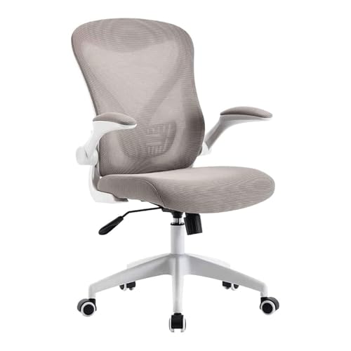 HLRTBCN Ergonomischer Bürostuhl Arbeit mit mittlerer Rückenreversibler Armlehnenschreibtisch Atmungsaktives Mesh Drehhöhe Einstellbarer Aufgabenkomfort Aqiong HLRTBCN Ergonomischer Bürostuhl Arbeit mit mittlerer Rückenreversibler Armlehnenschreibtisch Atmungsaktives Mesh Drehhöhe Einstellbarer Aufgabenkomfort Aqiong von HLRTBCN