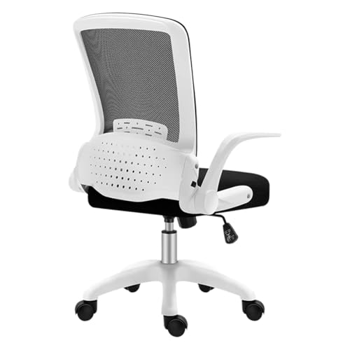 HLRTBCN Ergonomischer Bürostuhl atmungsaktivem Mesh Back Drehcomputer mit verstellbaren Flip-up-Armen Aufgabe bequem Aqiong HLRTBCN Ergonomischer Bürostuhl atmungsaktivem Mesh Back Drehcomputer mit verstellbaren Flip-up-Armen Aufgabe bequem Aqiong von HLRTBCN