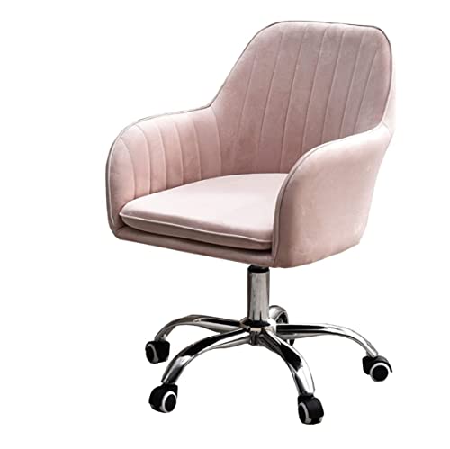 HLRTBCN Ergonomischer Office -Stuhl U2013 Einstellbarer Höhenschwenkstuhl mit mittlerer Rückenunterstützung für Heimstudien und Schlafzimmer u2013 Komfortabler Computerarbeitsstuhl Aqiong von HLRTBCN