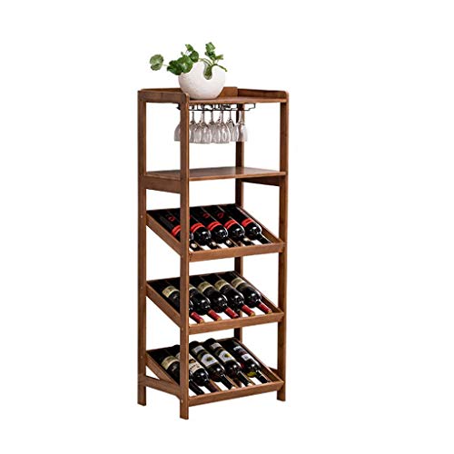 HLRTBCN Kabinett Weinhalter große Kapazitätsregale Aufbewahrungsstand für Bar Home Wohnzimmer Weinschrank kleine Rotweinregal Weinkeller Weinregal Weinflasche Display Regal (CO SafeFlyappy Aqiong von HLRTBCN
