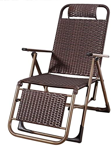 HLRTBCN Klappstuhl Klappdeckel Stuhl EIN verstellbares Stahl -Maschen Klappart Lawn Lounge Chairs Outdoor Camp Lieger Lieder Liege (Größe: eine Größe) () () Aqiong von HLRTBCN