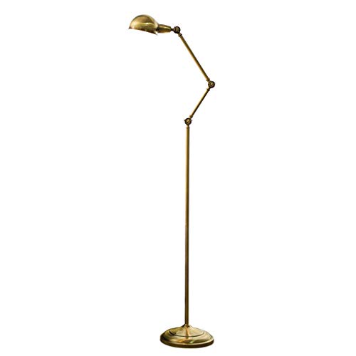 HLRTBCN Stehlampe, LED Tischlampe Wohnzimmer Schlafzimmer Studie Augenschutz Europäische vertikale Tischlampe-Licht, B, Whitelight/B/YellowLight Aqiong von HLRTBCN