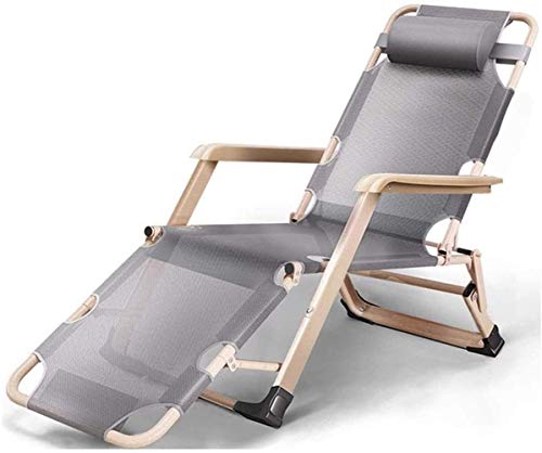 HLRTBCN Sun Lobers Klapper Sun Lounger Lounge Stühle Sonnenliegestühle/Schwerelosigkeit Patio Lounger Stuhl Klappstuhl Outdoor Liege Patio Deck Stuhl Outdoor Garten Rasen Campings S Aqiong von HLRTBCN