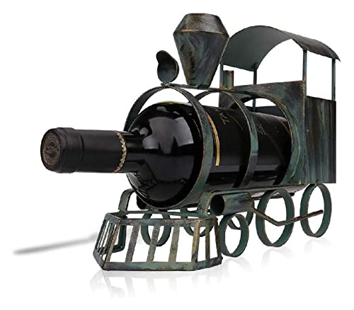HLRTBCN Wine Rack Train Flaschenhalter Iron Art Creative Metal Rack Classic Craft Bottle Ständer Figuren Dekoration Kunstwerk Geschenk benötigt benötigt Aqiong HLRTBCN Wine Rack Train Flaschenhalter Iron Art Creative Metal Rack Classic Craft Bottle Ständer Figuren Dekoration Kunstwerk Geschenk benötigt benötigt Aqiong von HLRTBCN