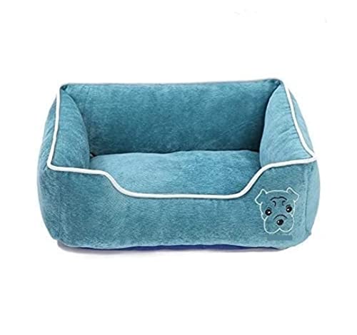 Katzenhundbett Haustier Bett Zwinger Haustierbett Bequeme Hundebett Haustier Schlafmatte warme Hunde Zwinger Katzen Nest Haus weiche Kissen Sofa Hundebett Welpe Sofa (Blau: Grün, Größe: 50 * 40 * 17 Katzenhundbett Haustier Bett Zwinger Haustierbett Bequeme Hundebett Haustier Schlafmatte warme Hunde Zwinger Katzen Nest Haus weiche Kissen Sofa Hundebett Welpe Sofa (Blau: Grün, Größe: 50 * 40 * 17 von HLRTBCN