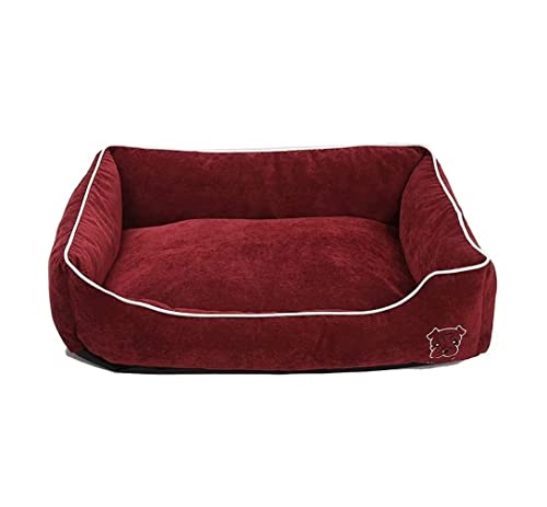 Katzenhundbett Haustier Bett Zwinger Haustierbett Bequeme Hundebett Haustier Schlafmatte warme Hunde Zwinger Katzen Nest Haus weiche Kissen Sofa Hundebett Welpe Sofa (Blau: Rosso, Größe: 50 * 40 * 17 Katzenhundbett Haustier Bett Zwinger Haustierbett Bequeme Hundebett Haustier Schlafmatte warme Hunde Zwinger Katzen Nest Haus weiche Kissen Sofa Hundebett Welpe Sofa (Blau: Rosso, Größe: 50 * 40 * 17 von HLRTBCN