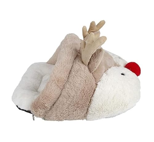 Katzenhundbett Haustier Bett Zwinger Weihnachten Elch Form kleines Haustier Haus weicher Katzenhund Schlaf Bett Bag Winter Warmer Welpe Hunde Katze Haustier Bettmaschine Waschbare Hundebett Welpe Katzenhundbett Haustier Bett Zwinger Weihnachten Elch Form kleines Haustier Haus weicher Katzenhund Schlaf Bett Bag Winter Warmer Welpe Hunde Katze Haustier Bettmaschine Waschbare Hundebett Welpe von HLRTBCN