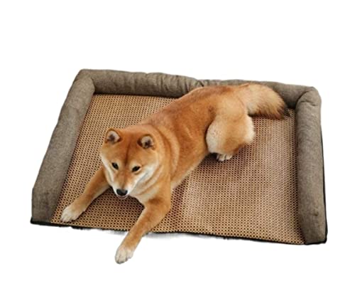 Katzenhundbett Haustierbett Zwinger Hunde Haustierbetten Katzenhundbett Sommerkühlbett Welpe Haustier Matte Haus bequem gepolstert weiche Matten -Hunde Bett Welpe Sofa (Blau: C, Größe: 85 * 64 * 9cm) Katzenhundbett Haustierbett Zwinger Hunde Haustierbetten Katzenhundbett Sommerkühlbett Welpe Haustier Matte Haus bequem gepolstert weiche Matten -Hunde Bett Welpe Sofa (Blau: C, Größe: 85 * 64 * 9cm) von HLRTBCN