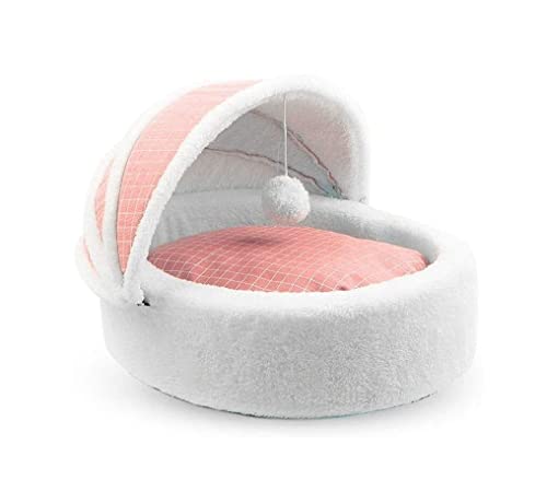 Katzenhundbett Haustierbett Zwinger Süßes Haustier Bett abnehmbares Winter Haustier House Katzenhundbett weiche Leinen und kurzes Plüsch Zwingtenmatte warm warmes Katkbaskethund-Hundebett-Sofa (Blau: Katzenhundbett Haustierbett Zwinger Süßes Haustier Bett abnehmbares Winter Haustier House Katzenhundbett weiche Leinen und kurzes Plüsch Zwingtenmatte warm warmes Katkbaskethund-Hundebett-Sofa (Blau: von HLRTBCN