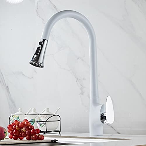 Moderne schwarze Küchenspüle Mixer Tapswivel & Pullout Wasserhahn Wassersparende Design Easy Installation Stylish White Finish perfekt zum Aufrüsten Ihrer Küche. Aqiong Moderne schwarze Küchenspüle Mixer Tapswivel & Pullout Wasserhahn Wassersparende Design Easy Installation Stylish White Finish perfekt zum Aufrüsten Ihrer Küche. Aqiong von HLRTBCN