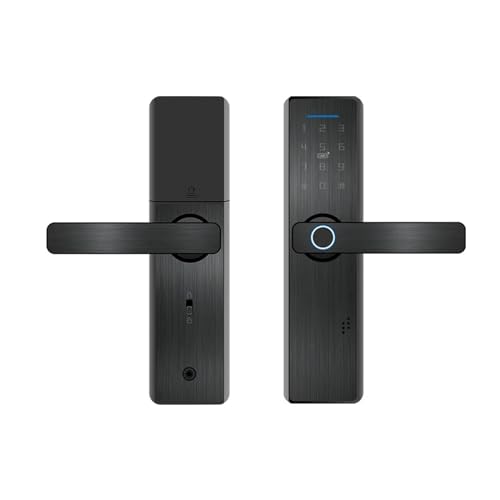 Tuya Wi -Fi Password Digital Smart Block Biometrische Smart Card Passwort Smart Card Passwort App-Entriegelungsschlüssel Tuya Remote Entriegelung Slimline Design (240 3085) Aqiong von HLRTBCN