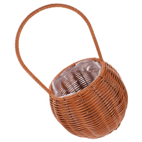Vintage gewebter Aufbewahrungskorb mit handgewebten Blumenmädchenkorb für Hochzeits Picknick -Obst -Aufbewahrung und Wohnkultur kleiner rustikaler rustikaler Stil mit einzigartiger Textur Aqiong Vintage gewebter Aufbewahrungskorb mit handgewebten Blumenmädchenkorb für Hochzeits Picknick -Obst -Aufbewahrung und Wohnkultur kleiner rustikaler rustikaler Stil mit einzigartiger Textur Aqiong von HLRTBCN