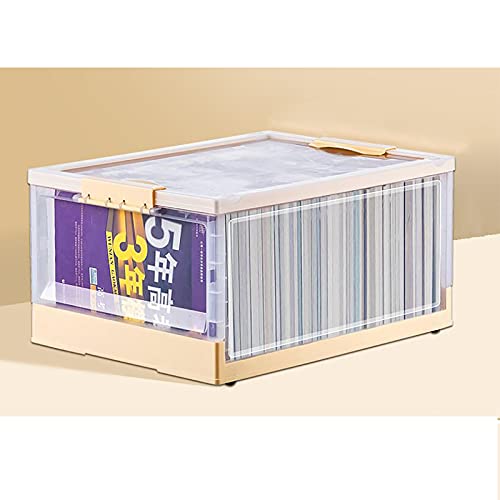 Zusammenklappbare Aufbewahrungsbehälter mit Deckel, stapelbare Faltverbindungskisten Hochleistungs-Home Garage Storage Box Container Organization, Aufbewahrungswürfel-Mülleimer Körbe für Kleidung von HLRTBCN