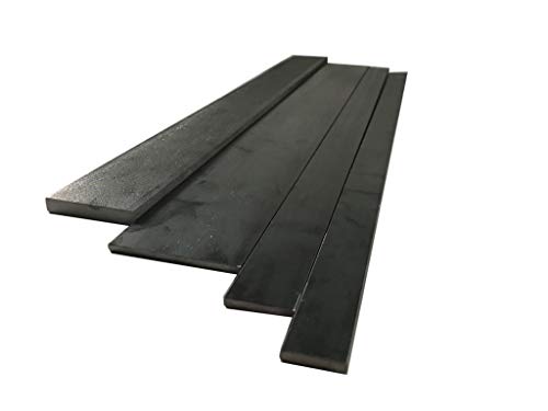 Flachstahl Flacheisen Blechstreifen Streifen Stahl Flachmaterial 12mm bis 70mm Länge bis 2 Meter wählbar (25x6mm 2000mm) von HLS-Tactical