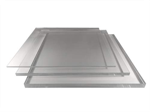 HLS 2-8mm PLEXIGLAS® Acrylglas Zuschnitt millimetergenauer Zuschnitt kostenlos Platte/Scheibe klar/transparent (5mm, 900x600mm) von HLS