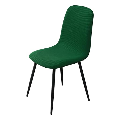 BezüGe FüR Stuhl Abwaschbar Stuhlhussen 2er/4er Set KüChe Hussen FüR StüHle Mit Hoher Lehne Bezug FüR StüHle Esszimmer üBerzug Stuhl Rund(#Green,1er) von HLTQL